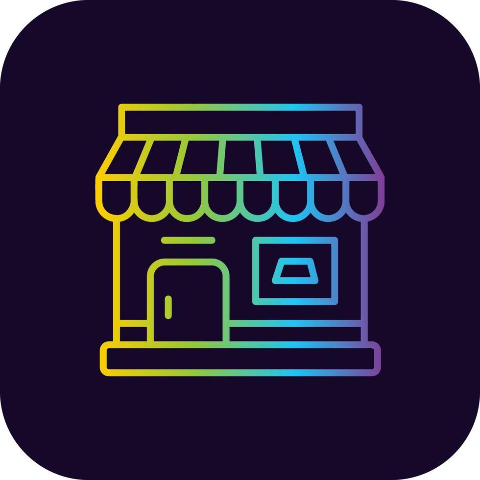 Shop Creative Icon Design vector
