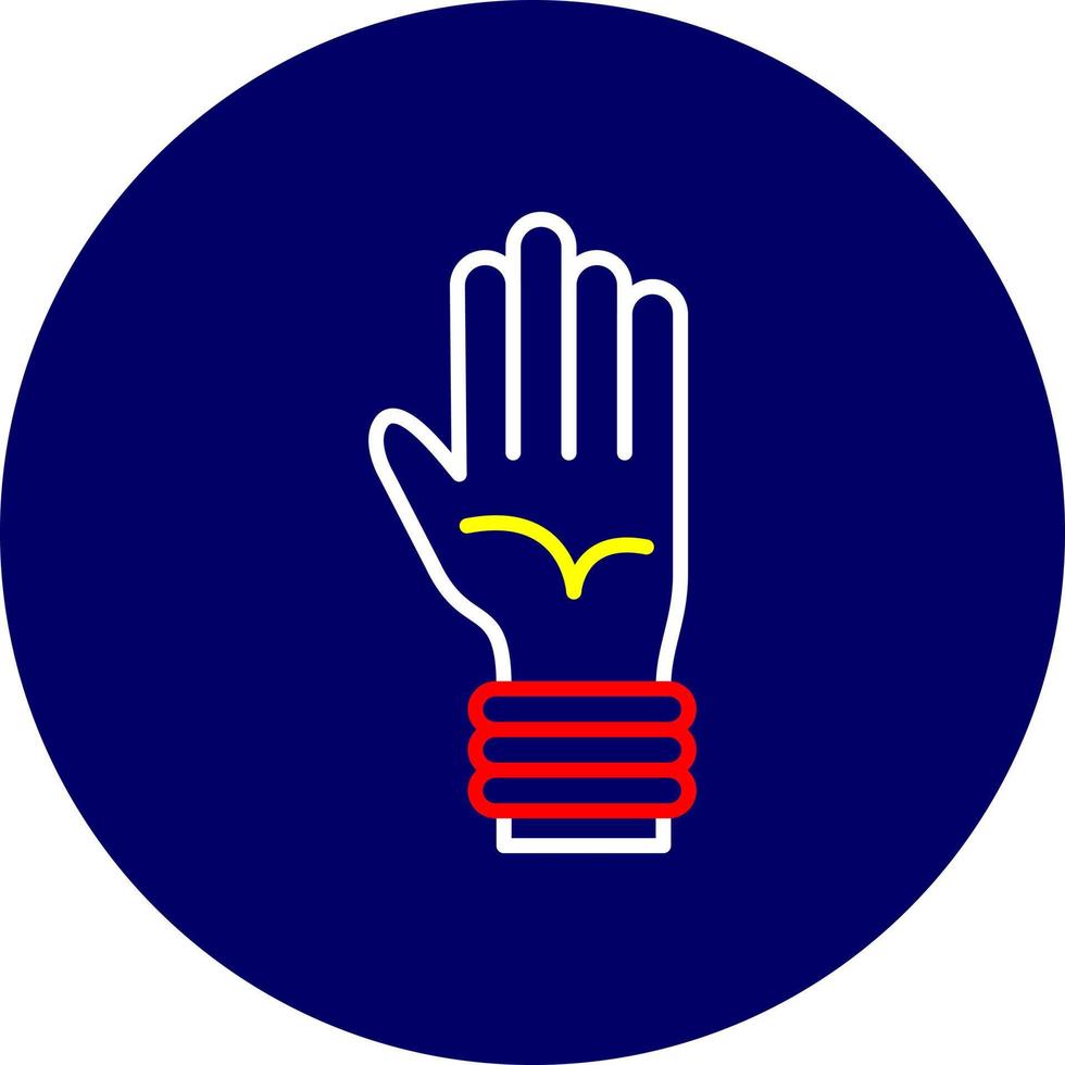 Wristband Creative Icon Design vector
