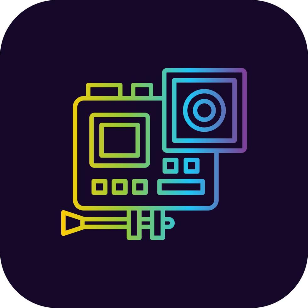 Gopro Creative Icon Design vector