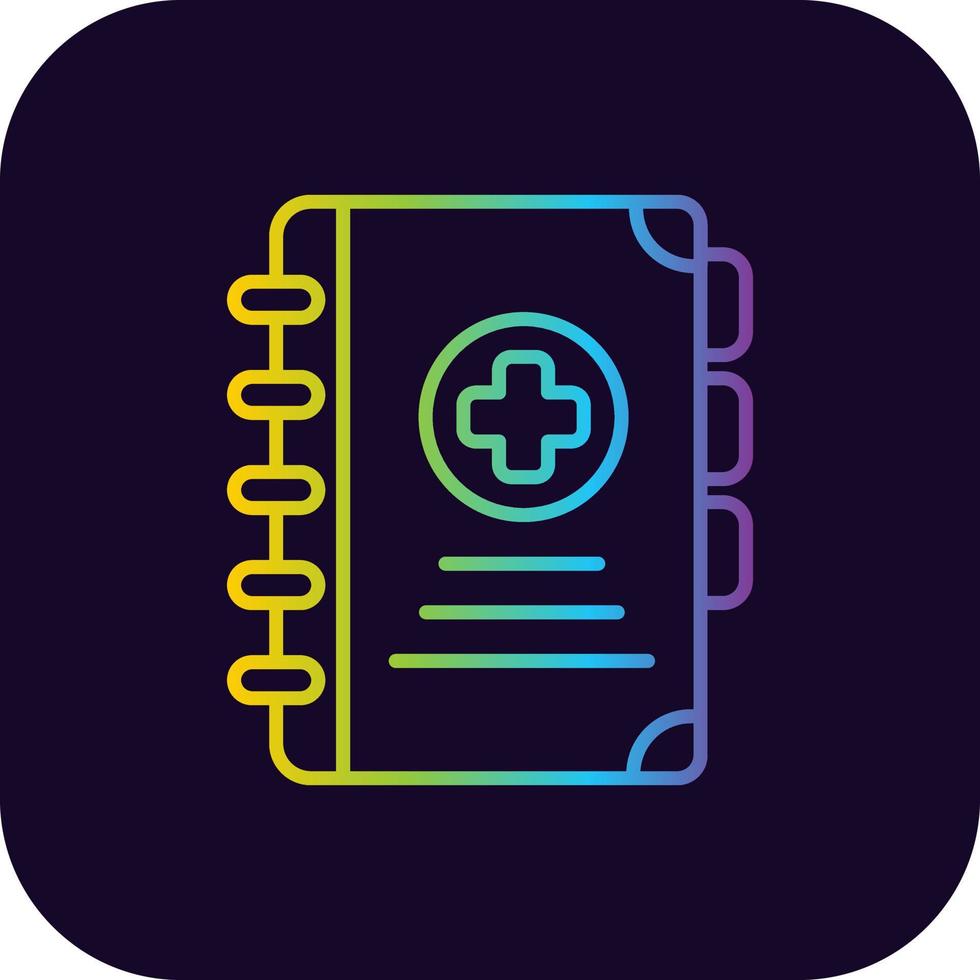Appointment Book Creative Icon Design vector