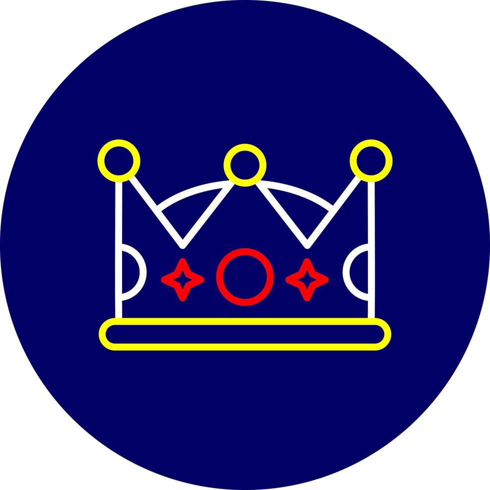 Crown Creative Icon Design vector