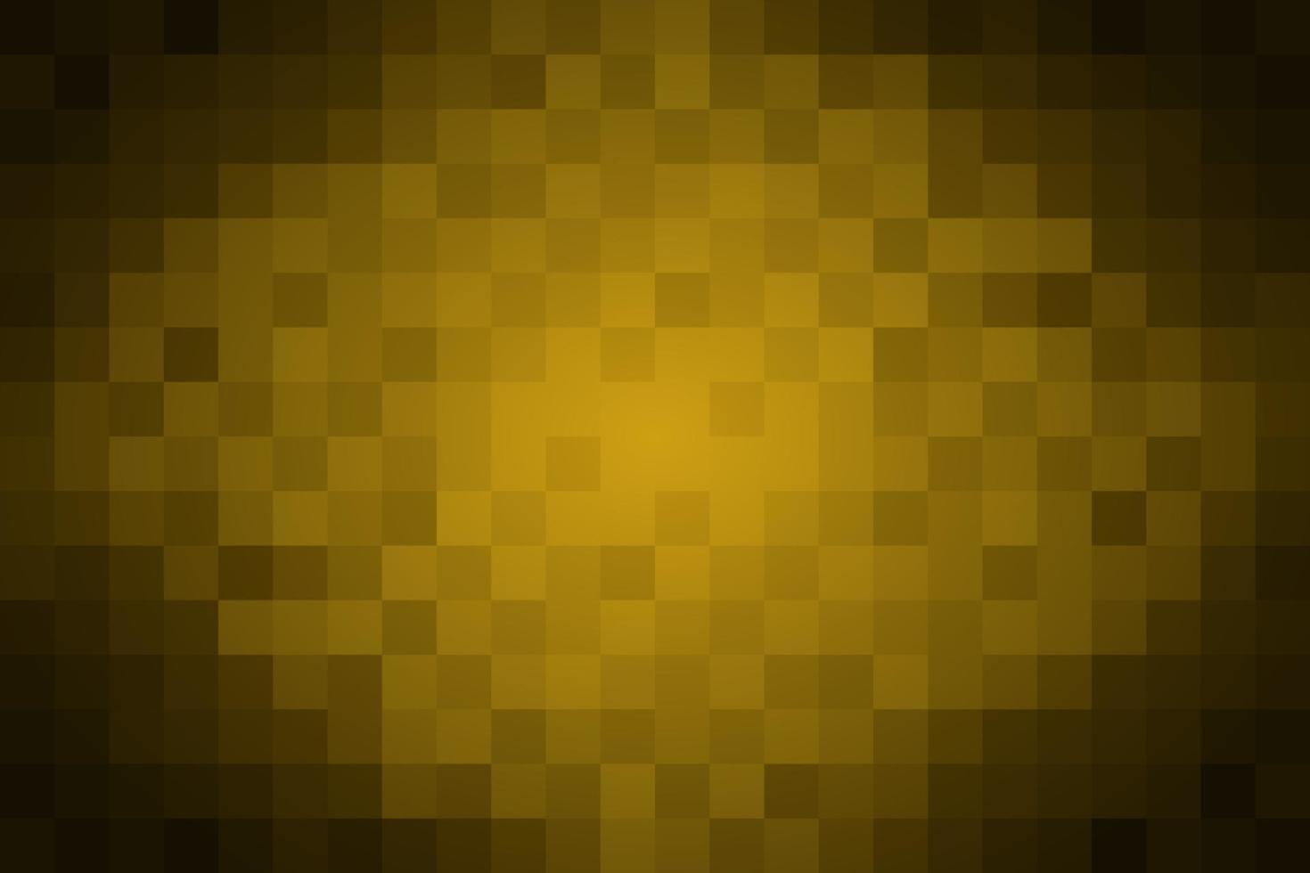 fondo de mosaico cuadrado degradado marrón amarillo vector