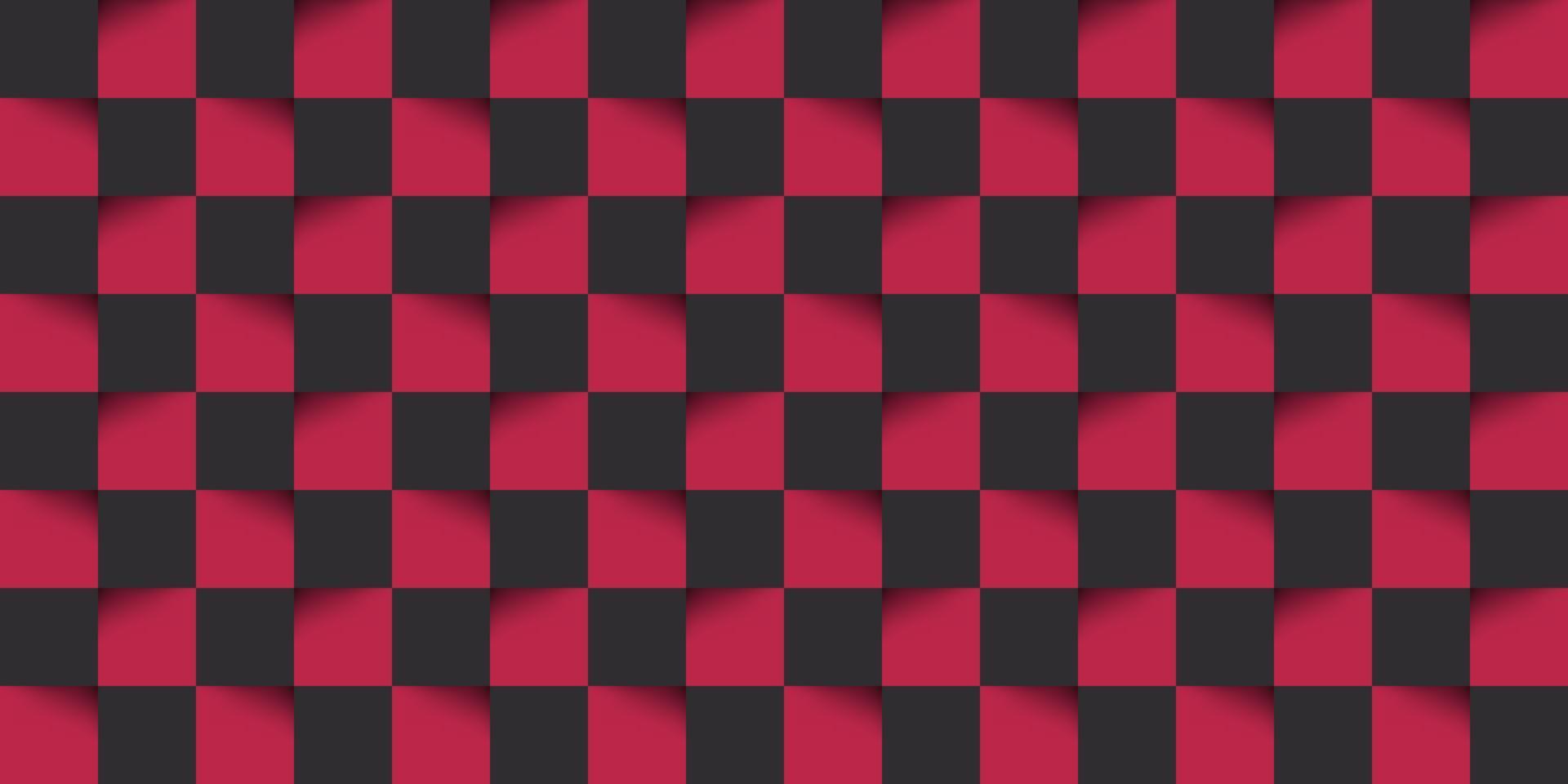 Viva Magenta Background Seamless Checkerboard Pattern -1 vector