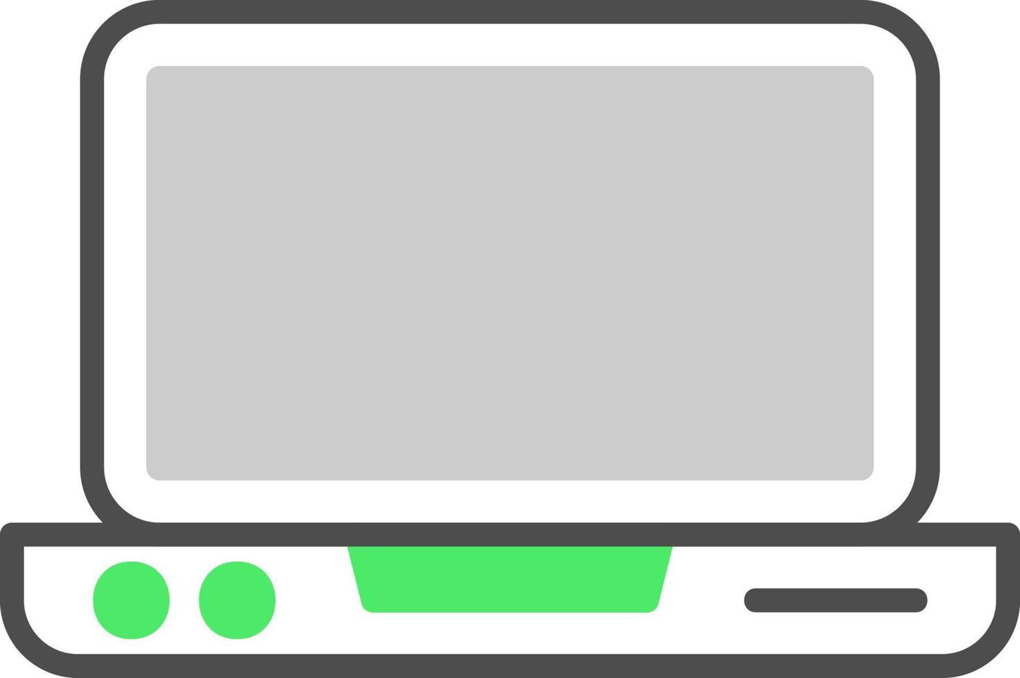 Laptop Creative Icon Design vector