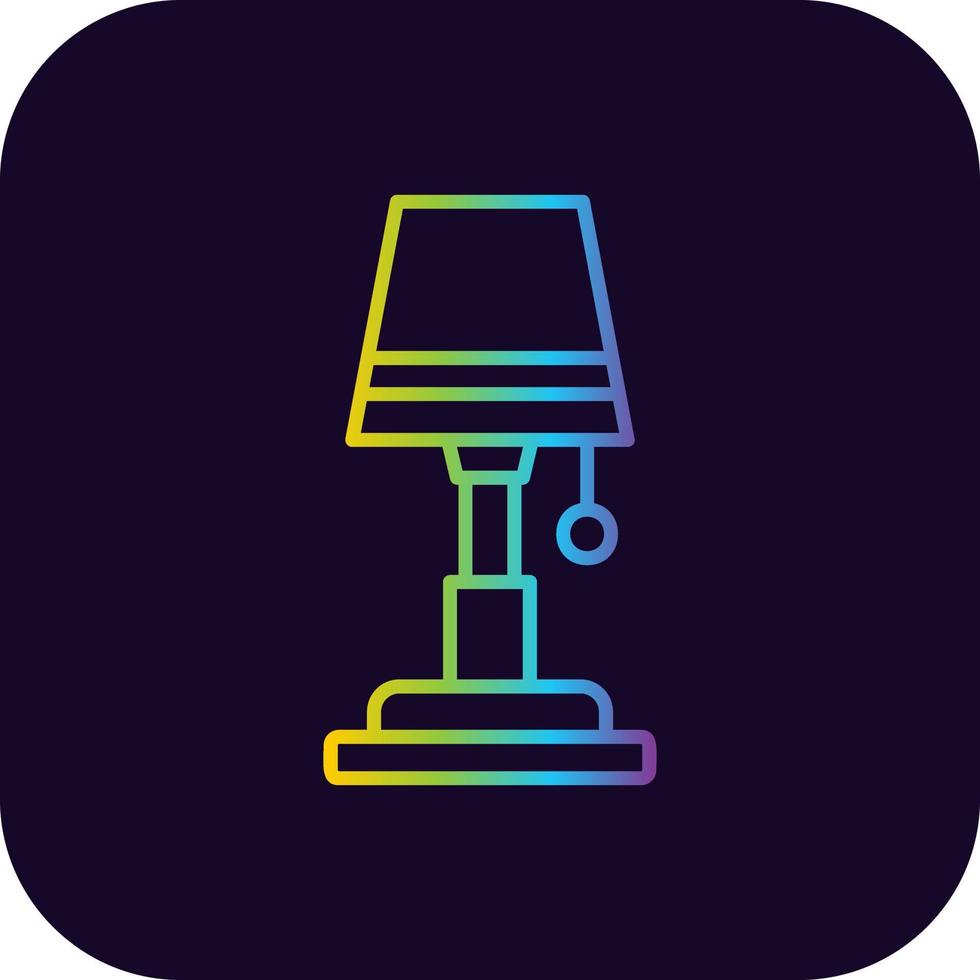 Lamp Creative Icon Design vector