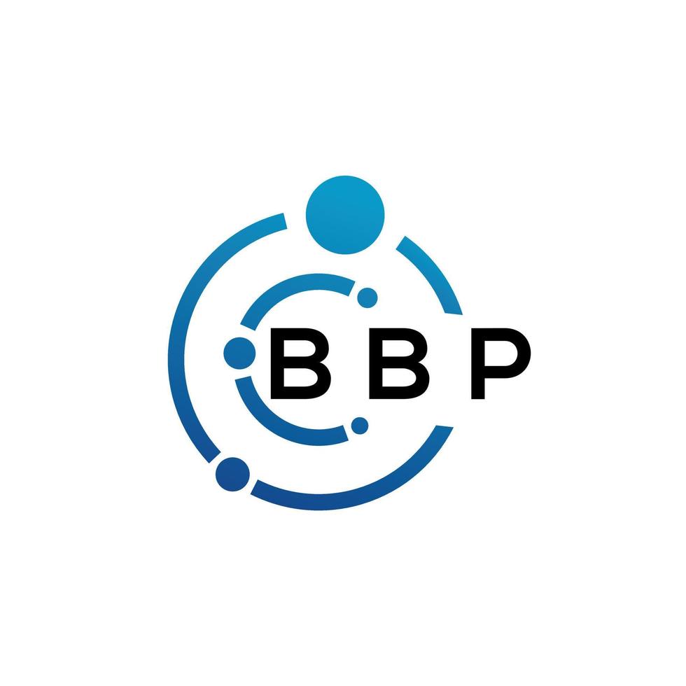BBP letter logo design on black background. BBP creative initials letter logo concept. BBP letter design. vector