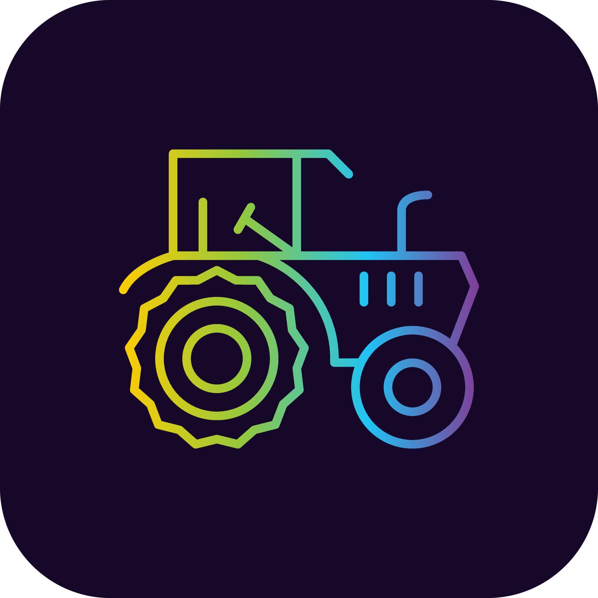 Tractor Creative Icon Design 15516764 Vector Art at Vecteezy