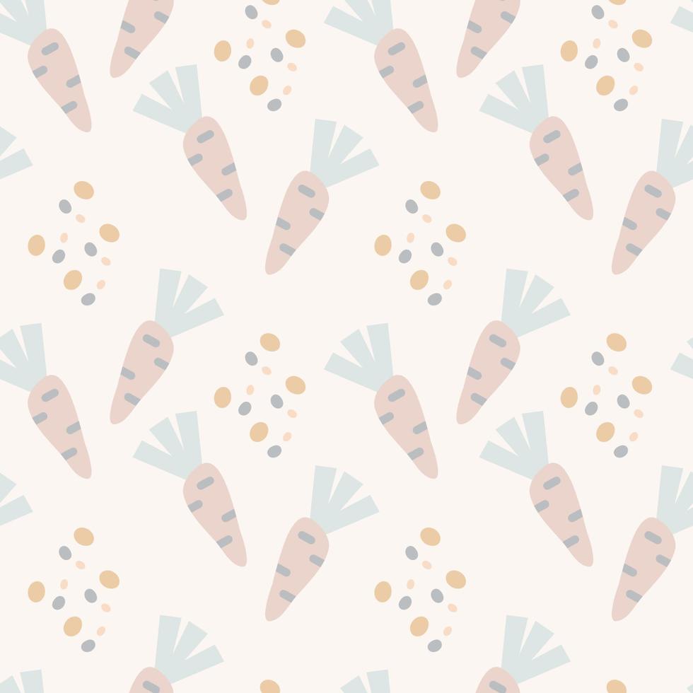 Seamless pattern for baby textile vector