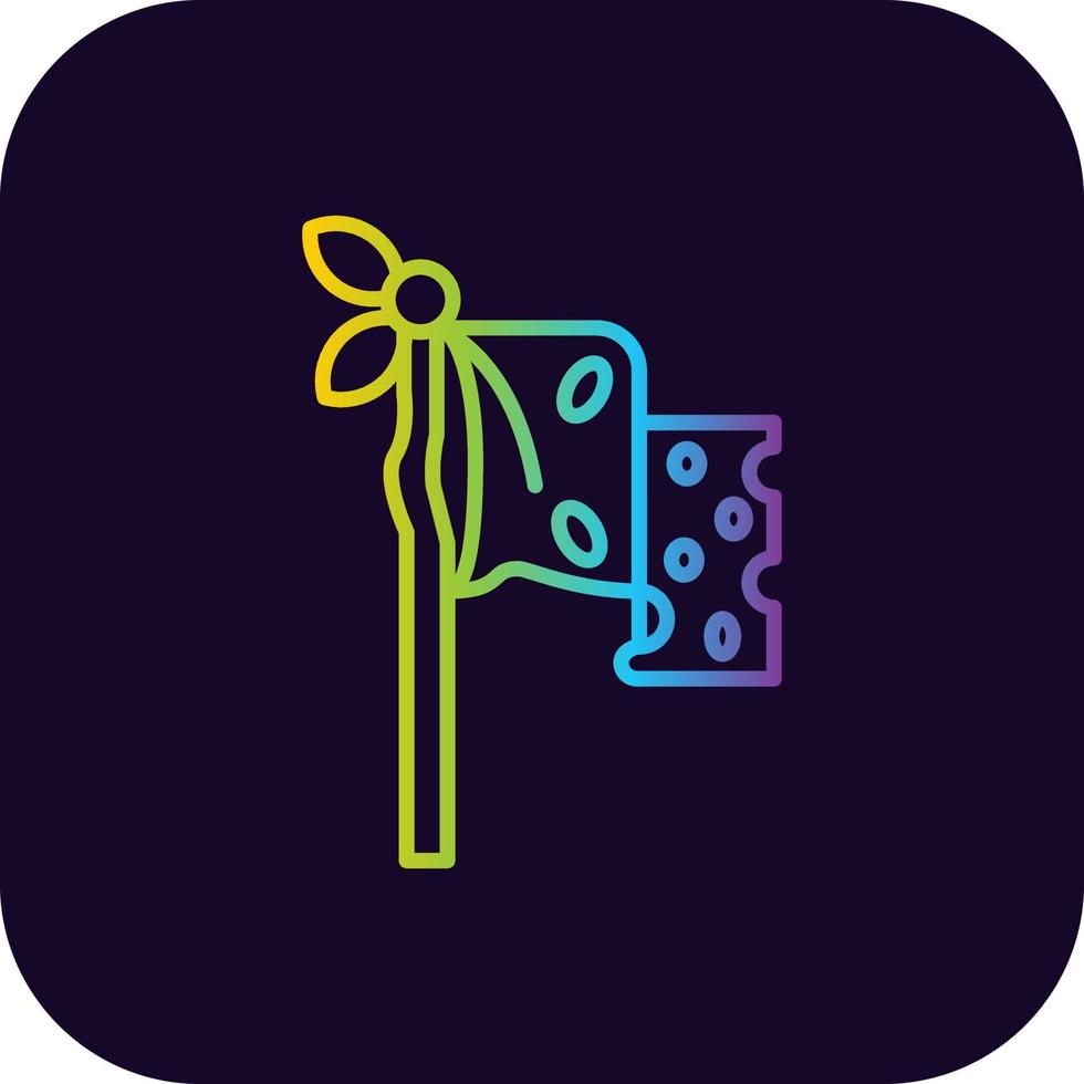 Surrender Creative Icon Design vector