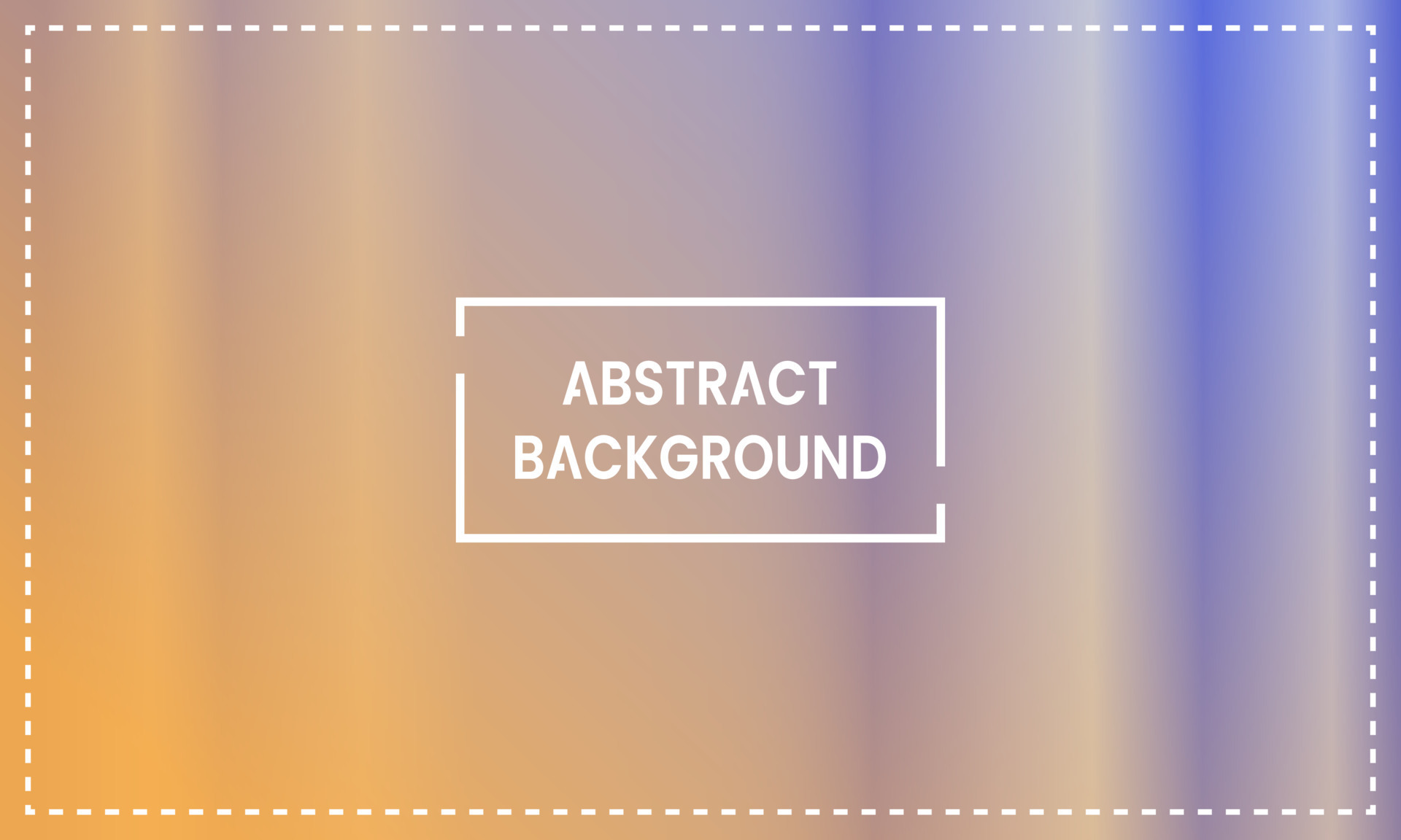 blue and orange vertical shining abstract background with frame. simple