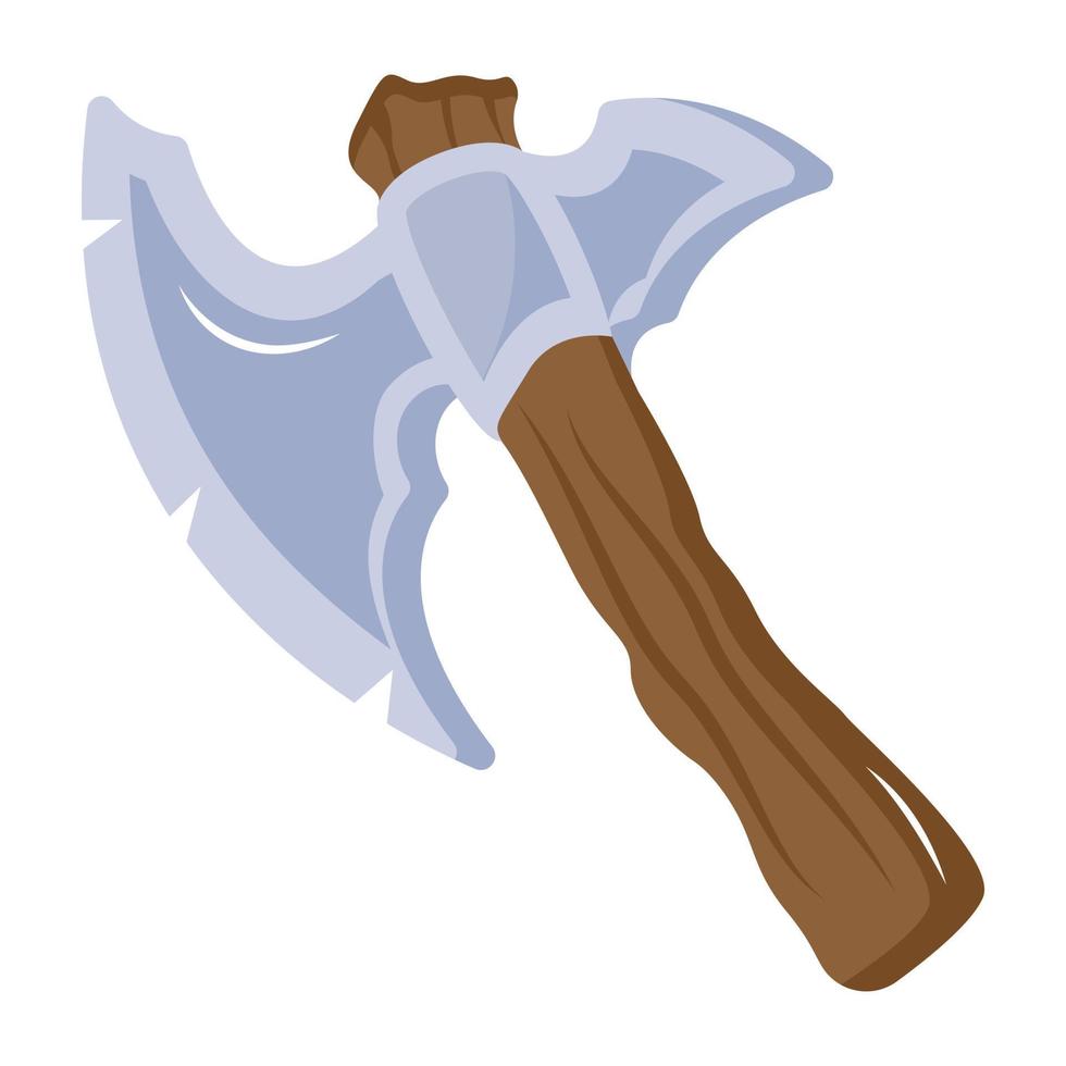 Get hold of this axe flat icon vector