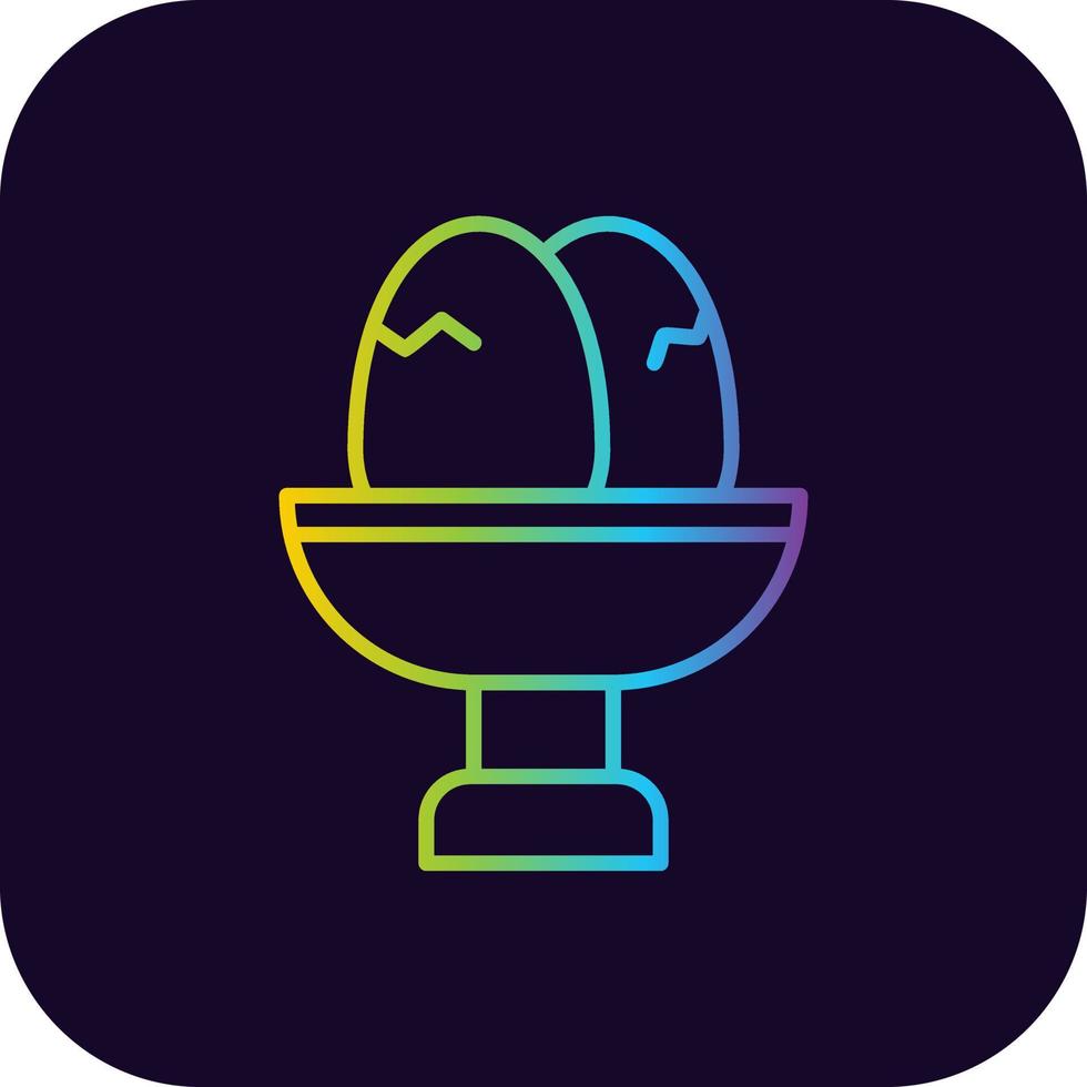 Eggs Creative Icon Design vector