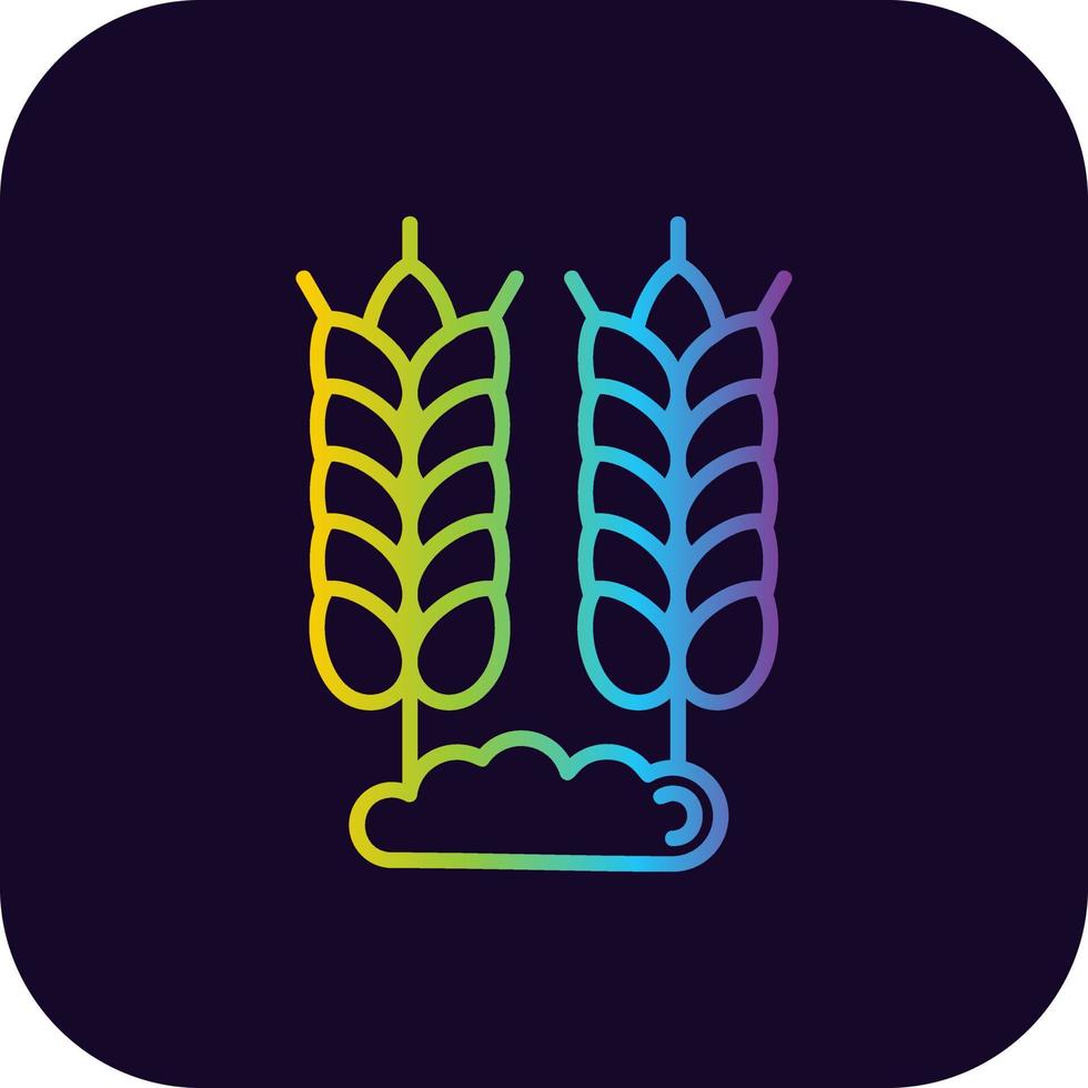 Cereals Creative Icon Design vector
