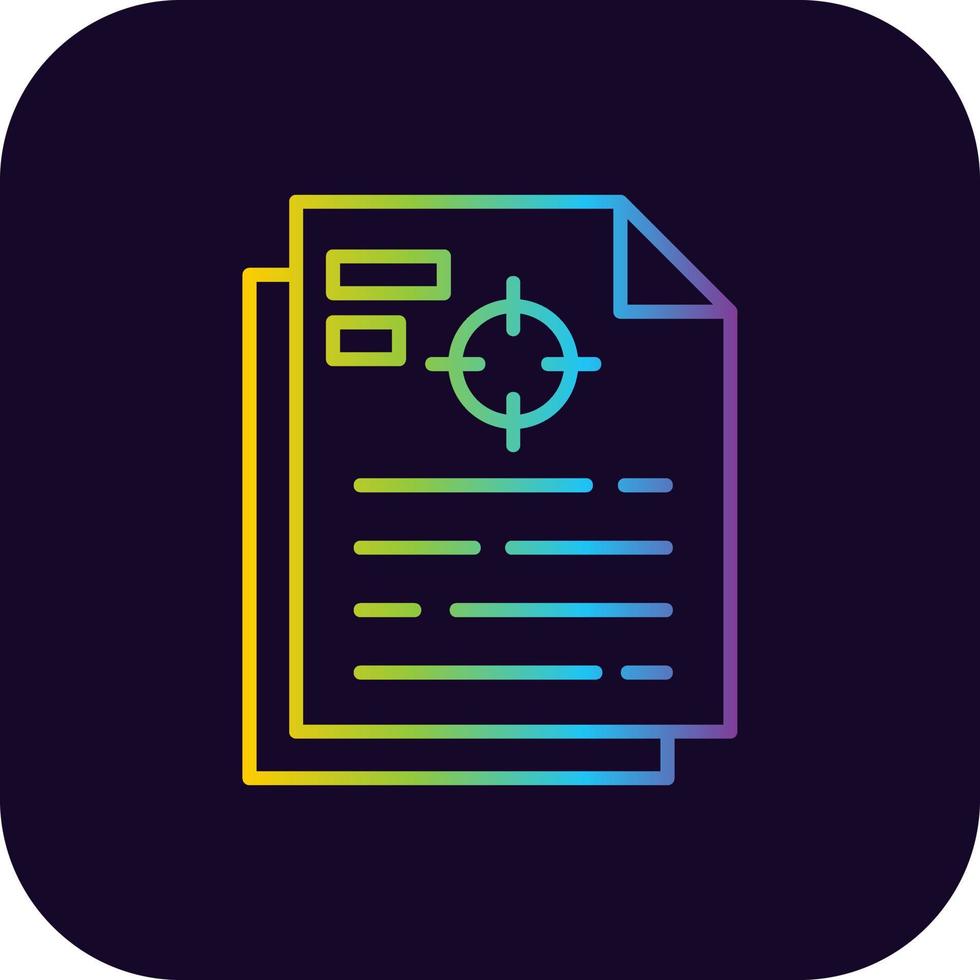 Registration Mark Creative Icon Design vector