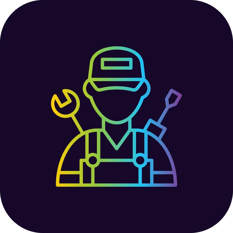 Mechanic Creative Icon Design vector