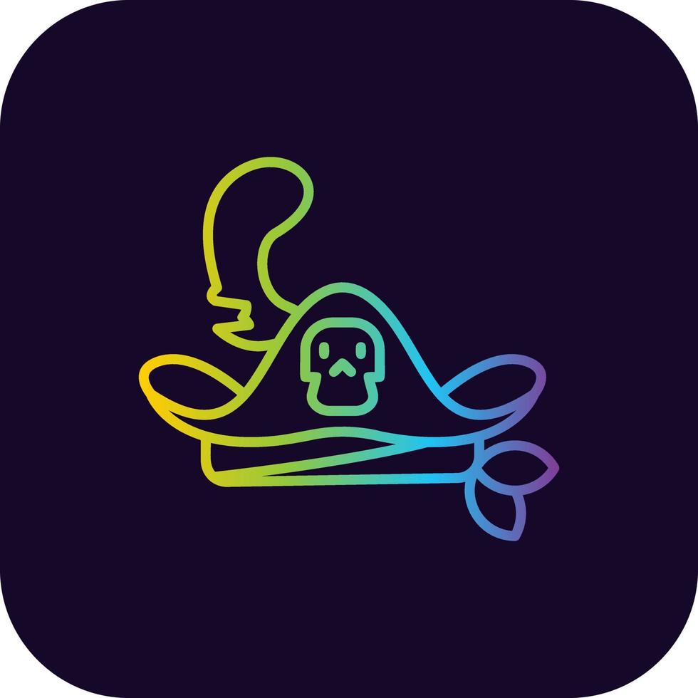 Hat Creative Icon Design vector