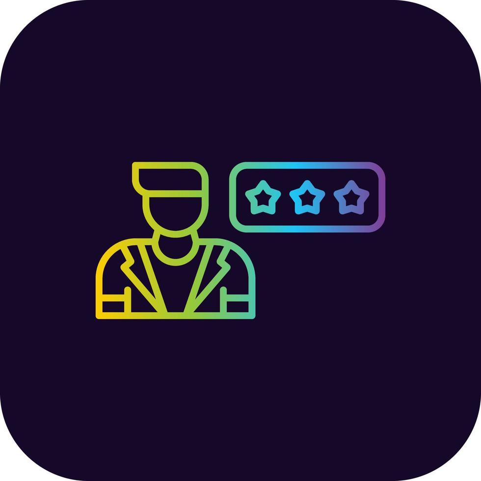 Review Creative Icon Design vector