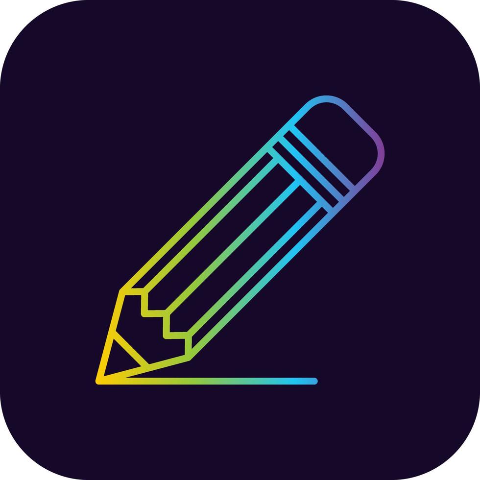 Pencil Creative Icon Design vector