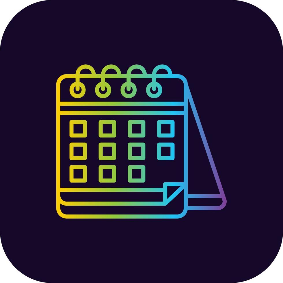 Calendar Creative Icon Design vector