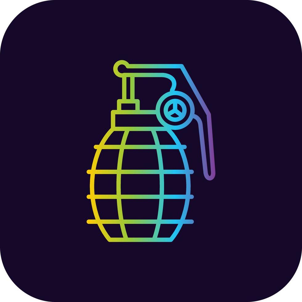 Grenade Creative Icon Design vector