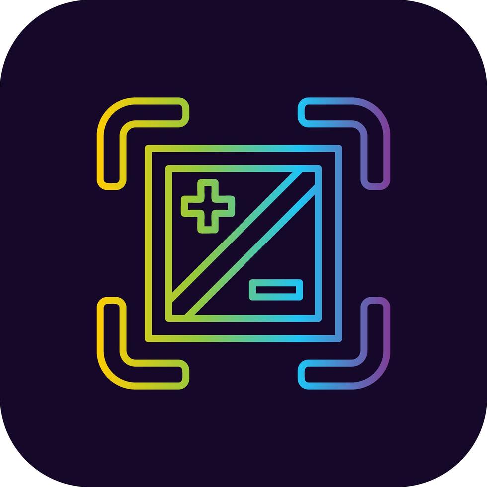 Exposure Creative Icon Design vector