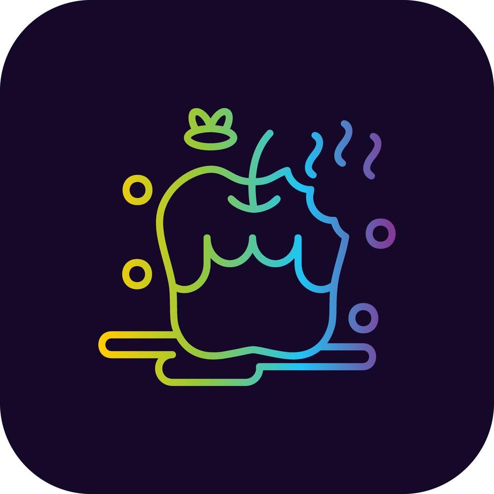 Rotten Creative Icon Design vector