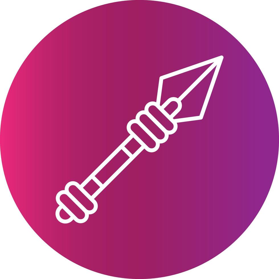 Spear Creative Icon Design vector