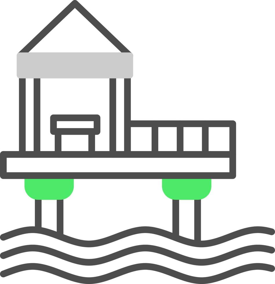 Dock Creative Icon Design vector