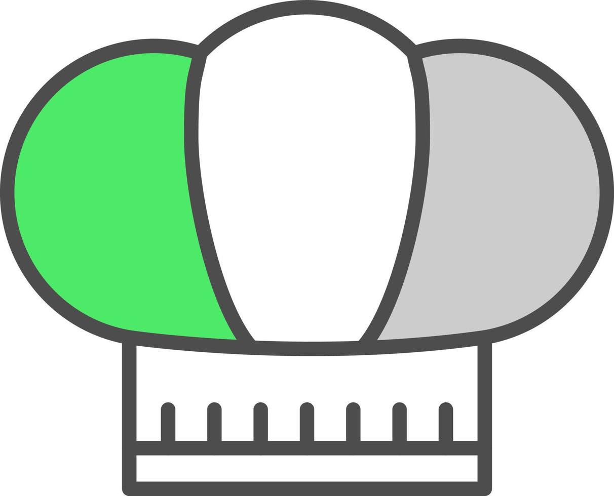 Chef Hat Creative Icon Design vector