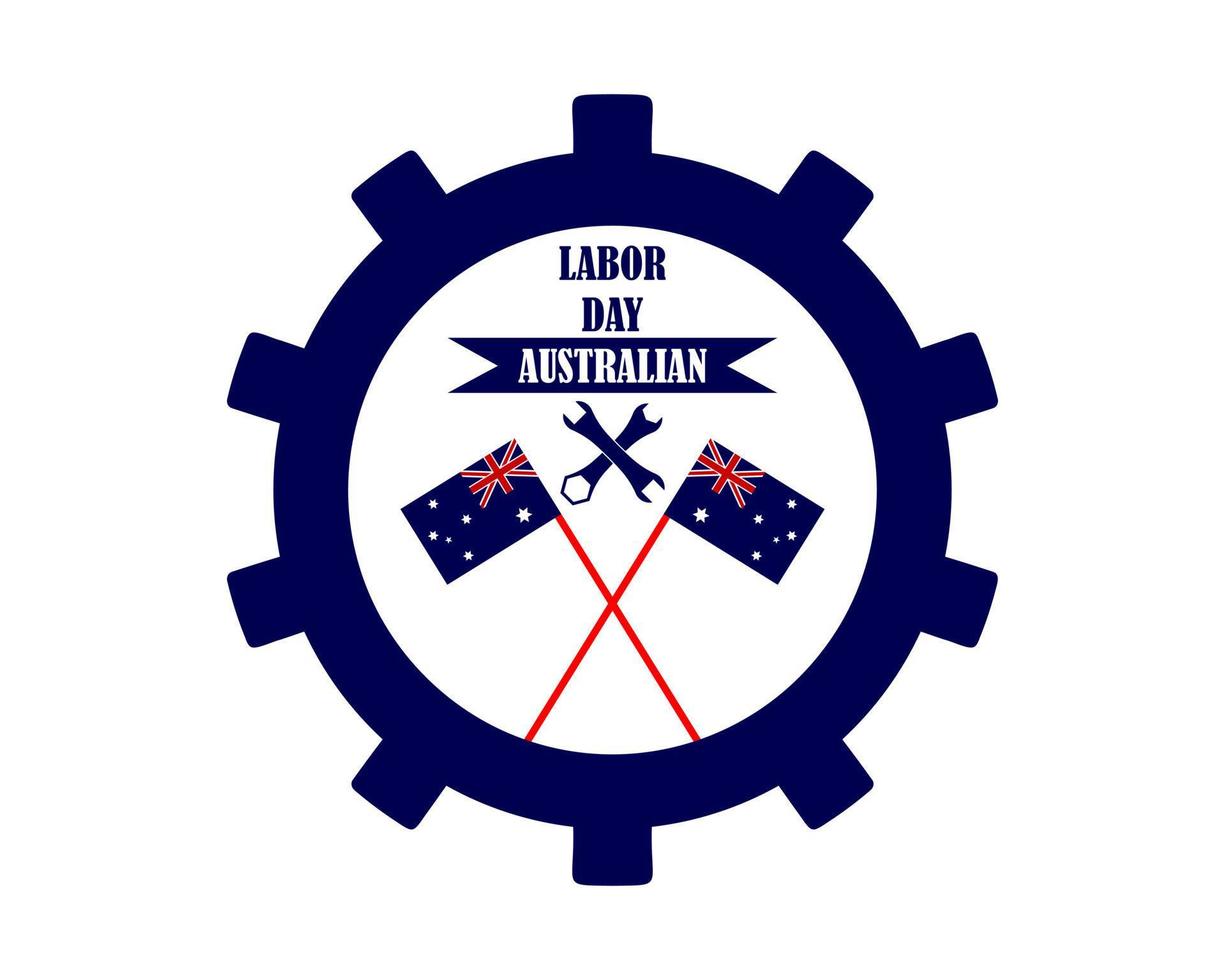 Labor Day Australia 15521103 Vector Art at Vecteezy