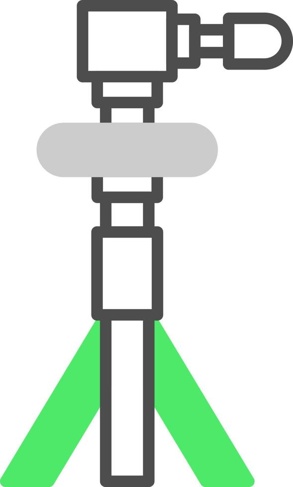 Tripod Creative Icon Design vector