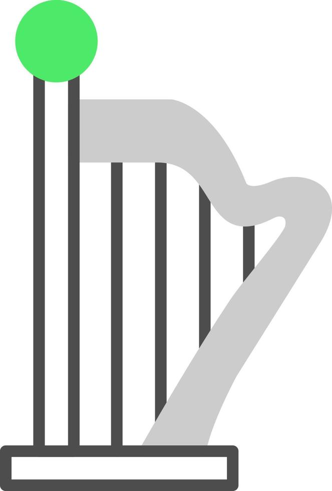 Harp Creative Icon Design vector