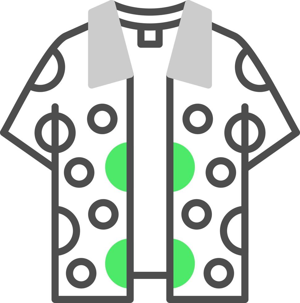 diseño de icono creativo de camisa vector