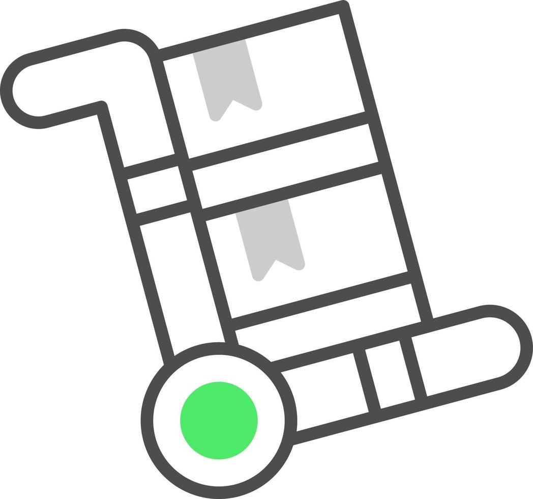 Trolley Creative Icon Design vector