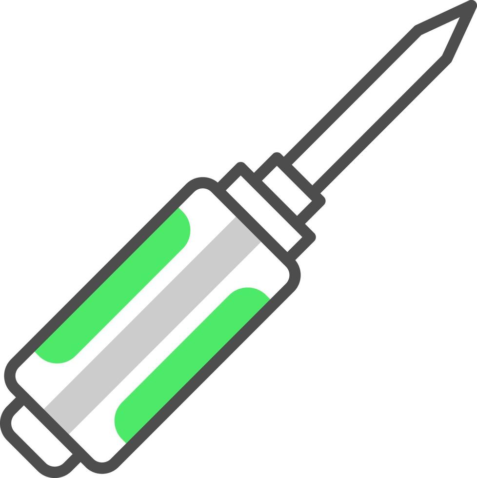 Screwdriver Creative Icon Design vector