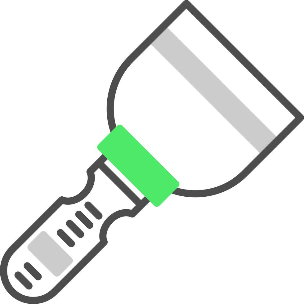 Putty Knife Creative Icon Design vector