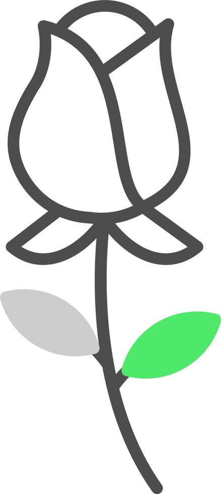 Rose Creative Icon Design vector