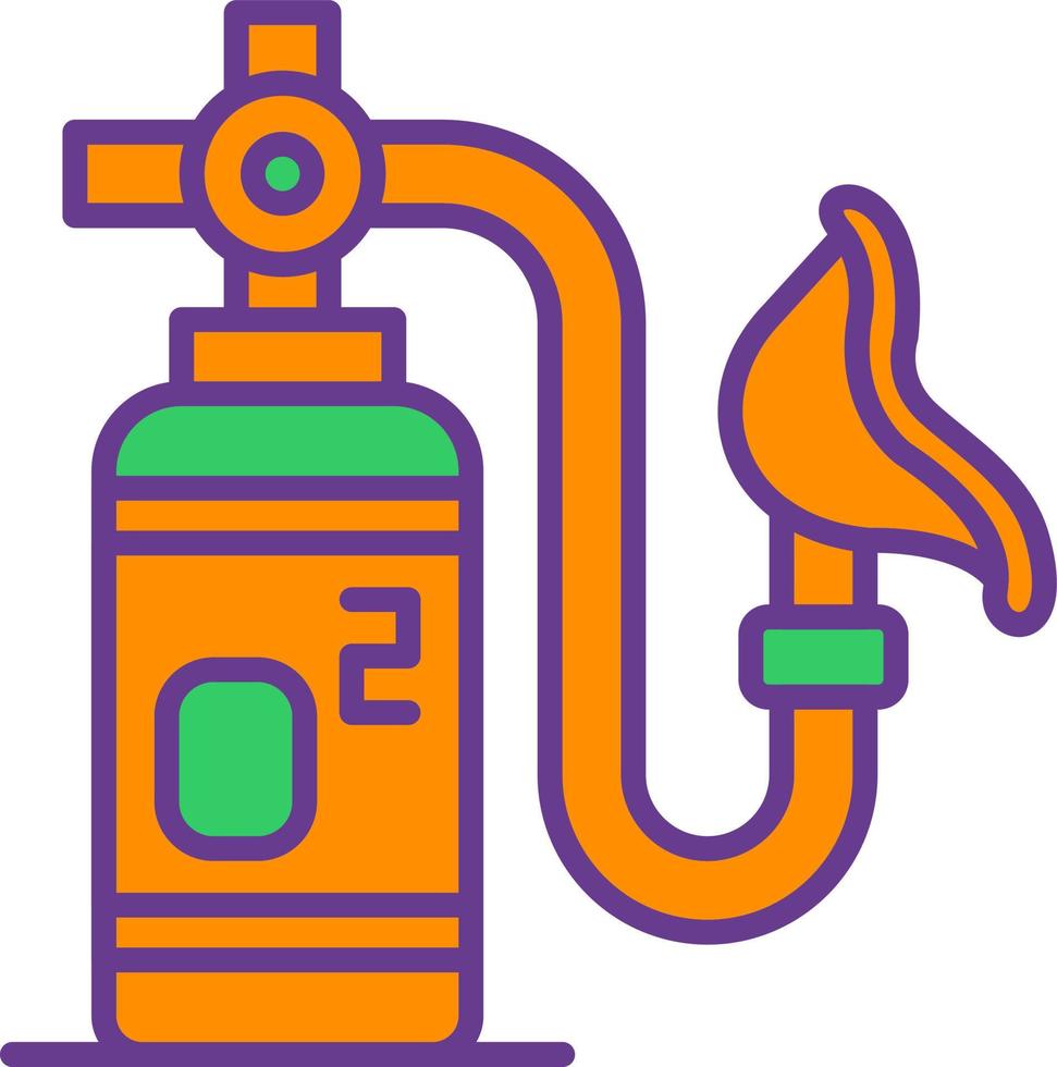 Oxygen Mask Creative Icon Design vector