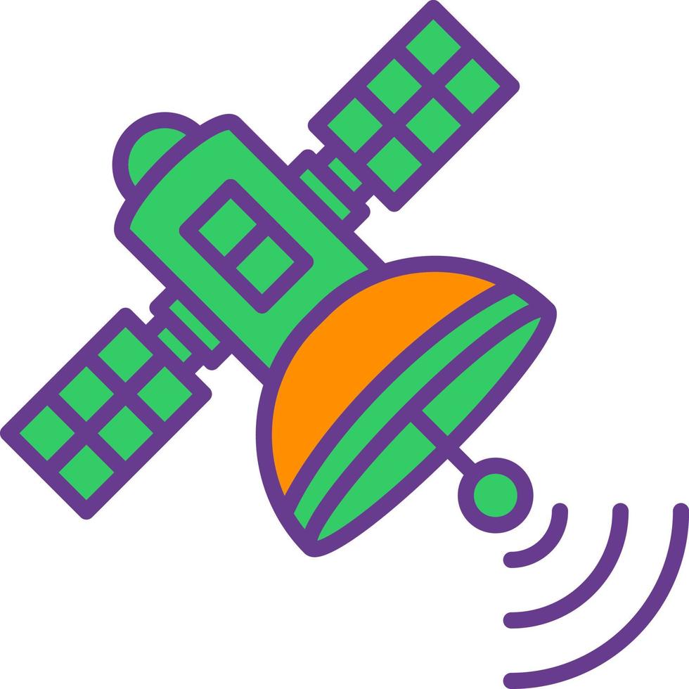 Satellite Creative Icon Design vector