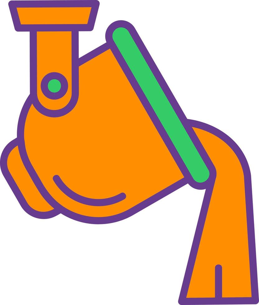 Metallurgy Creative Icon Design vector