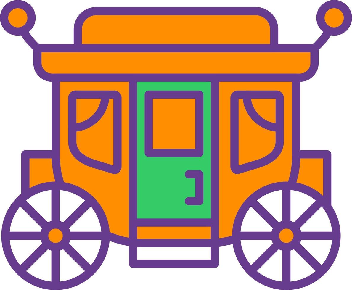 Carriage Creative Icon Design vector