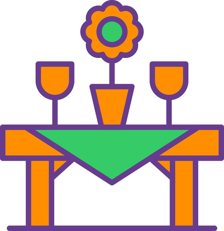 Table Creative Icon Design vector