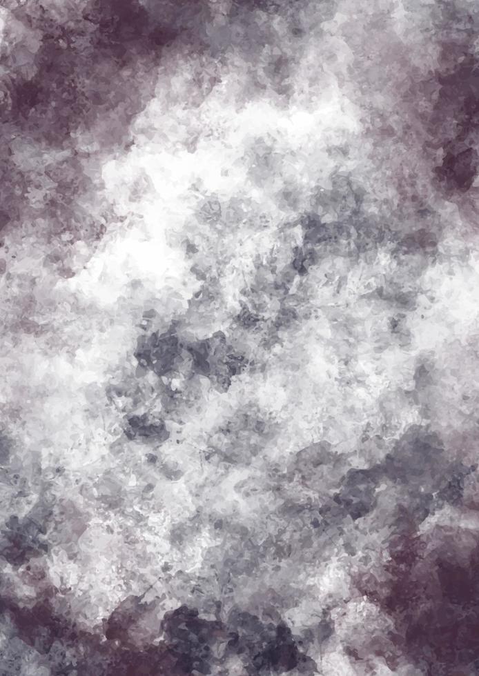 Dark grunge texture watercolor background. Abstract paint for photography backdrop vector