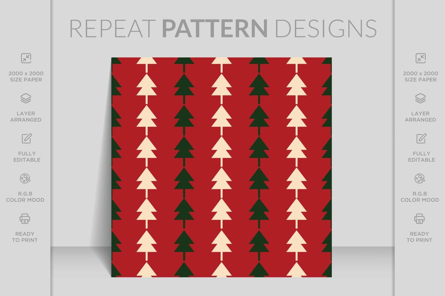 lindo patrón transparente dibujado a mano. hermoso patrón de elementos navideños dibujados a mano. vector