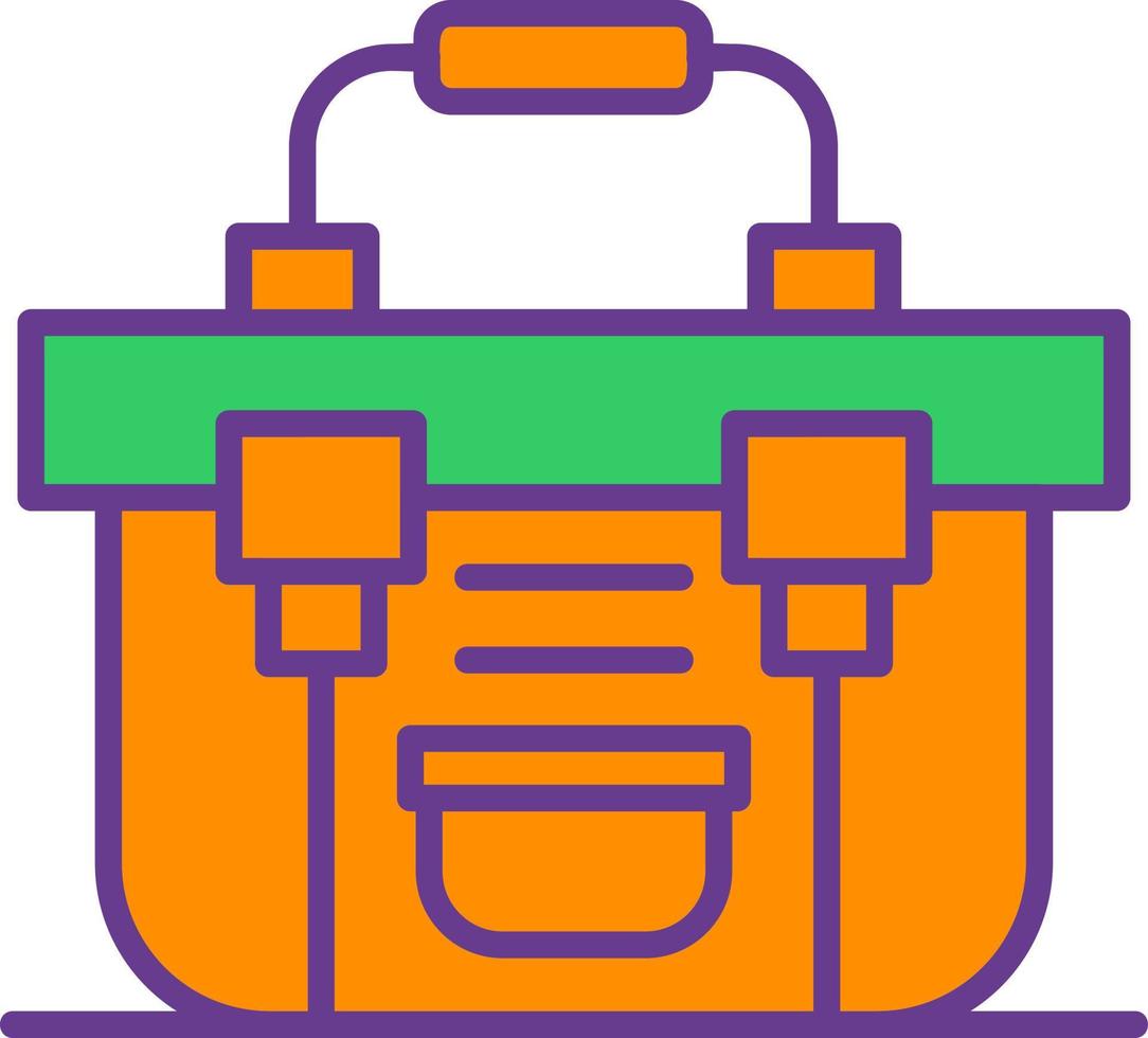 Toolbox Creative Icon Design vector