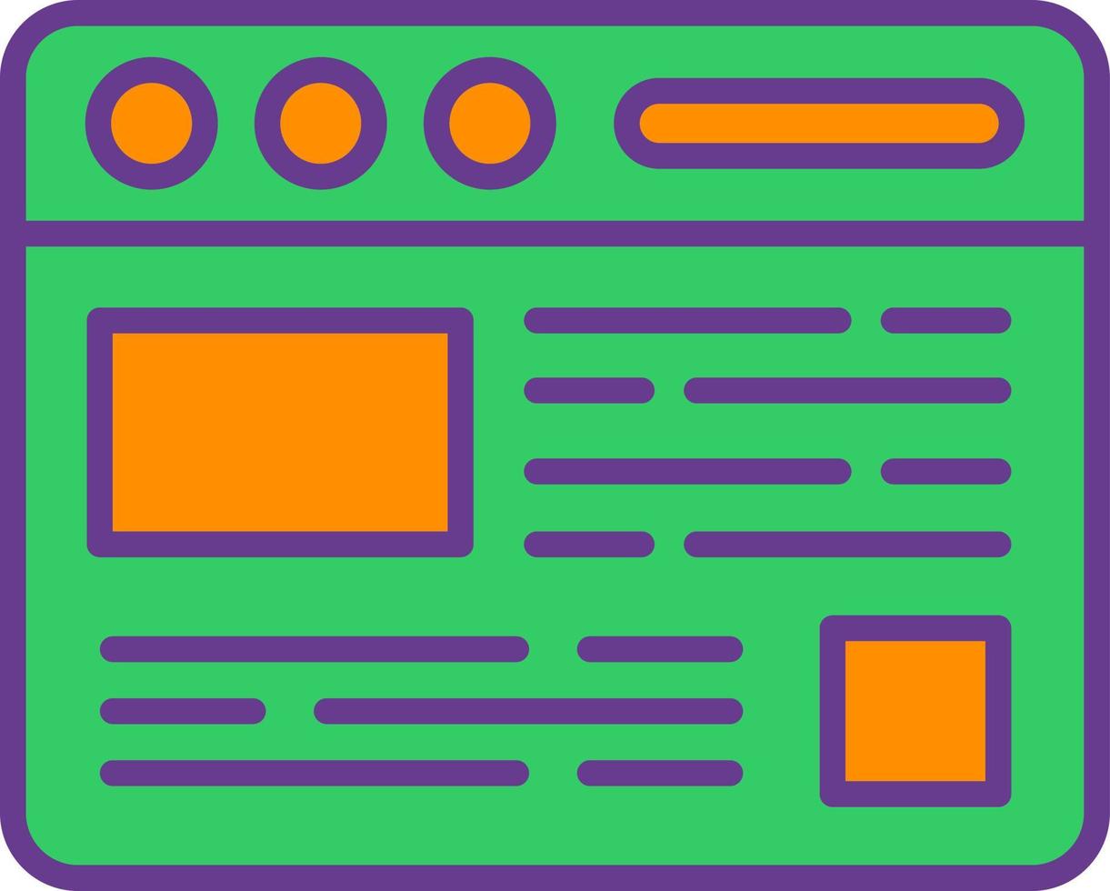 Browser Creative Icon Design vector