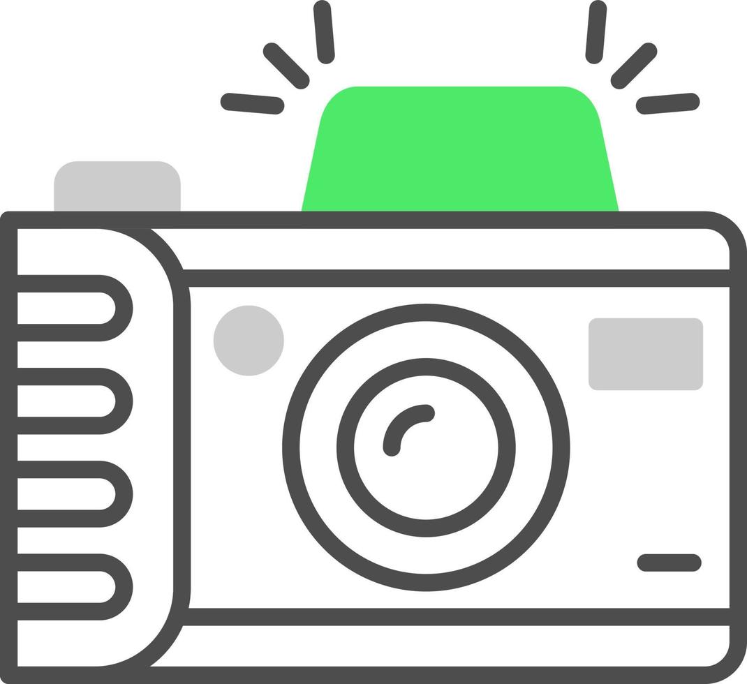 Camera Creative Icon Design vector