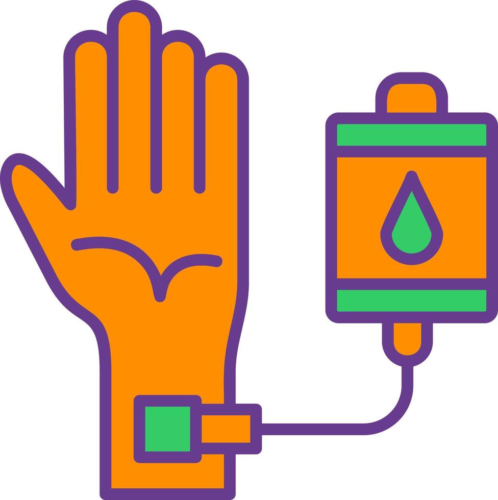 Transfusion Creative Icon Design vector