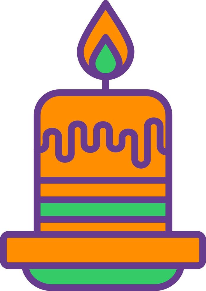 Candle Creative Icon Design vector
