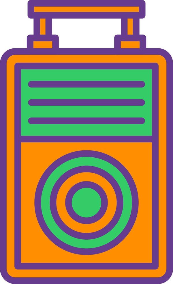 diseño de icono creativo de altavoz vector